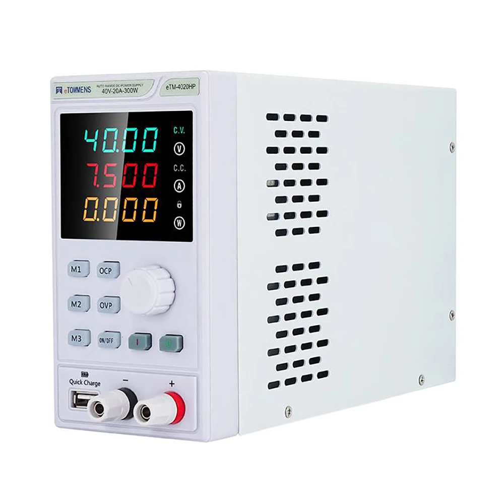 300W mini wide range programmable power supply preset voltage current power regulation equipment RS485 serial communication