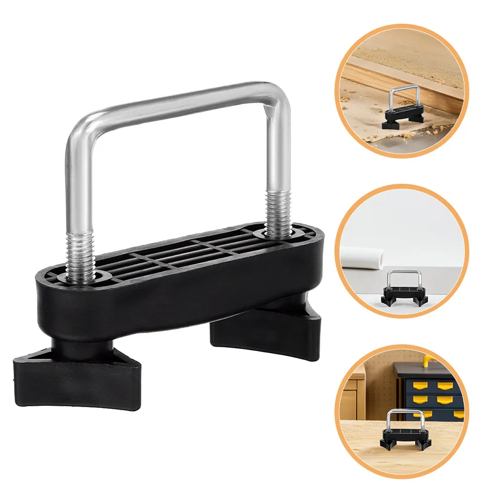 

2Pcs Universal Roof Mount Bracket Heavy Duty Cargo Carrier Clamps Car Rack Fixator Accessories for Suv Truck Roof Rack