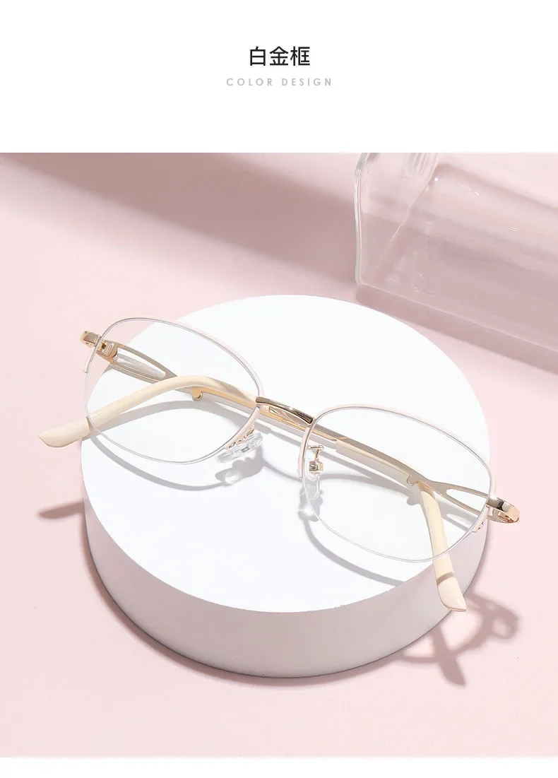 Anti-Blaulicht-Lesebrille, Elegante Lesebrille für Damen, Computer-Lesebrille mit Sehstärke – Detail 12
