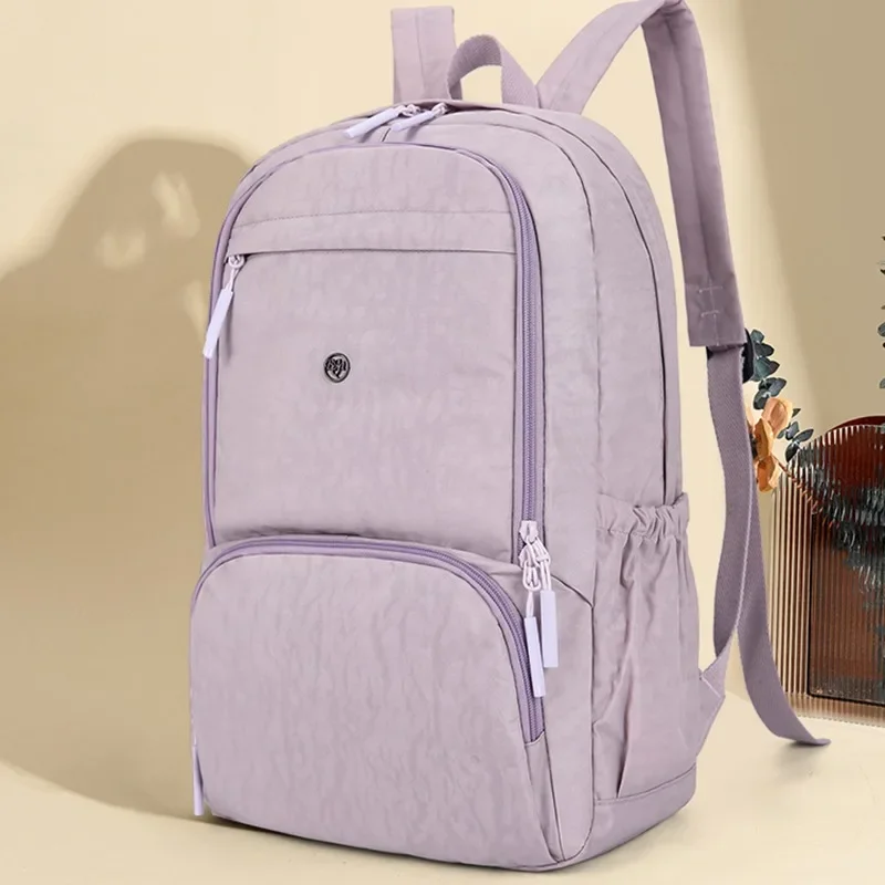 Grande capacidade à prova dwaterproof água oxford mochila cor sólida zip mochila casual 2025 venda quente sacos para meninas e meninos