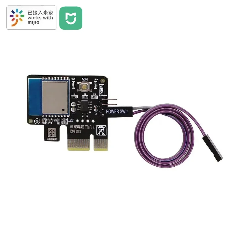 

PC cell phone remote control timer on/off connect WIFI boot support xiaomi Mijia app Operation Remote control