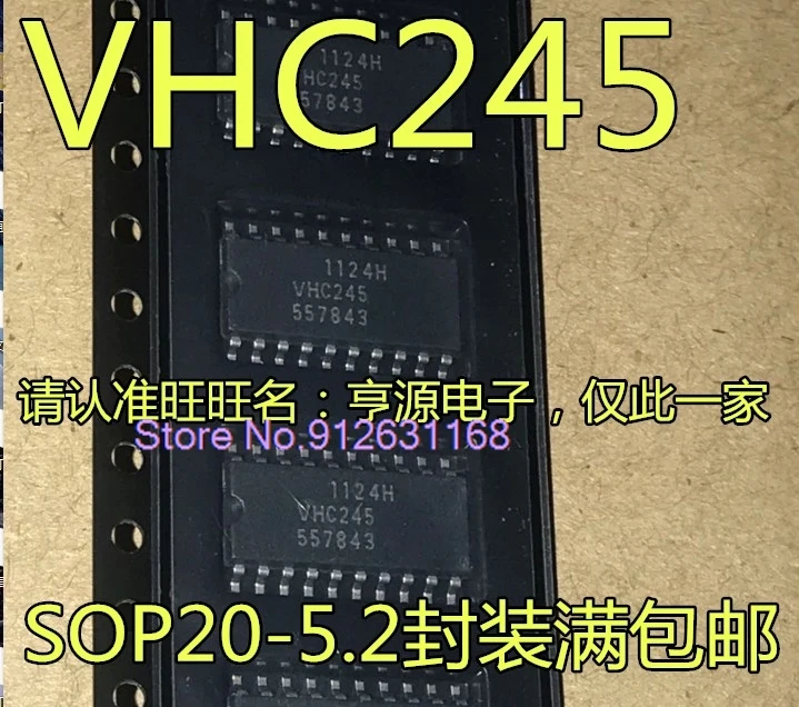 (10PCS/LOT) TC74VHC245F VHC245 SOP-20 5.2mm IC