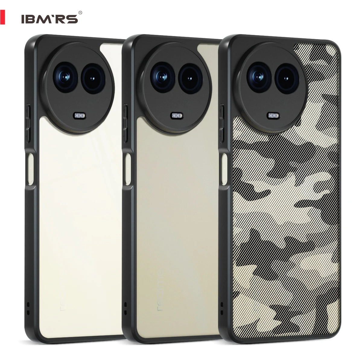 

Чехол с двойным покрытием для Realme C67 5G, военный противоударный гибридный защитный чехол с отверстием для ремешка и защитой камеры