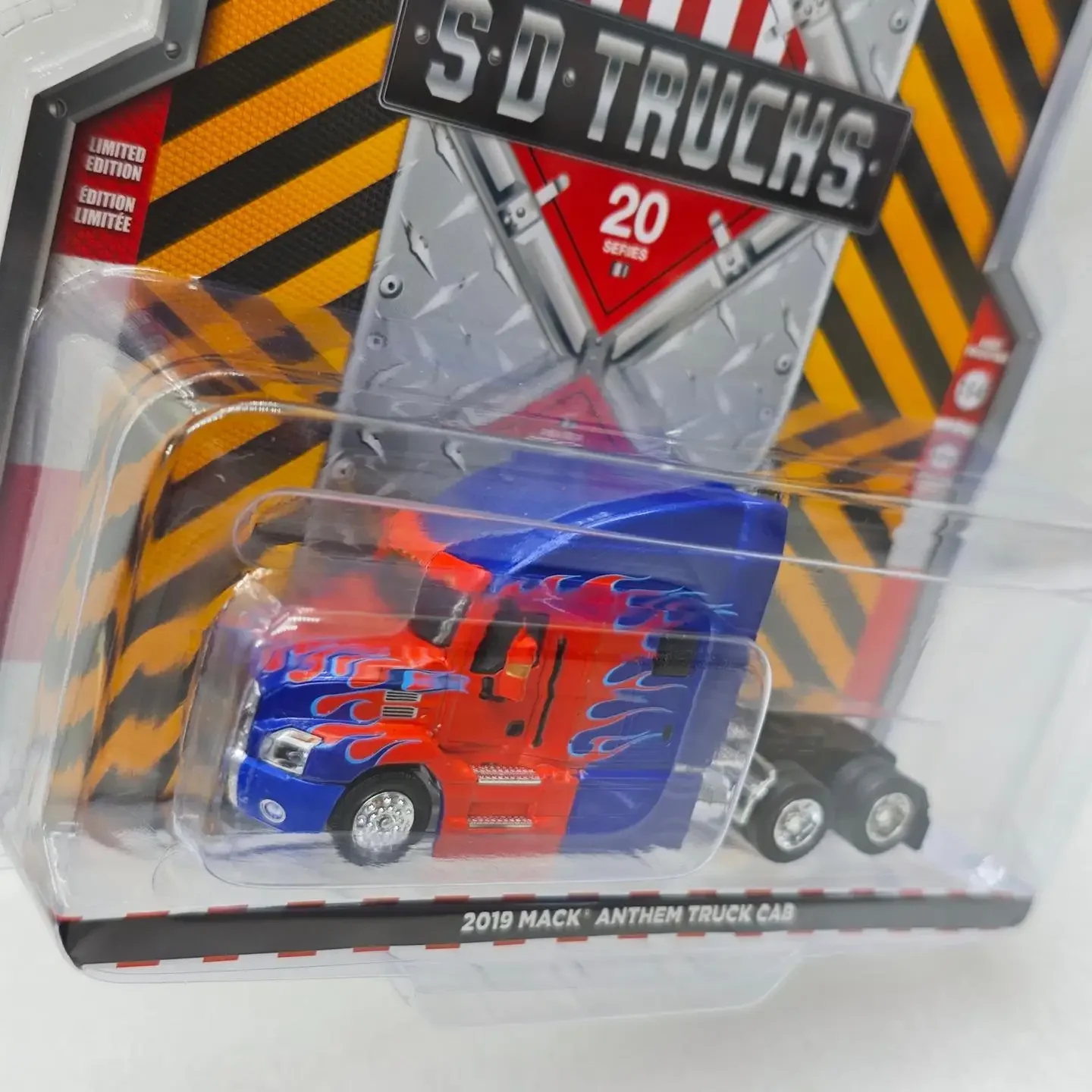 GreenLight 1:64 2019 Mack Anthem Truck CAB Simulation Car Model Alloy Mini Toy Display Ornament Gift