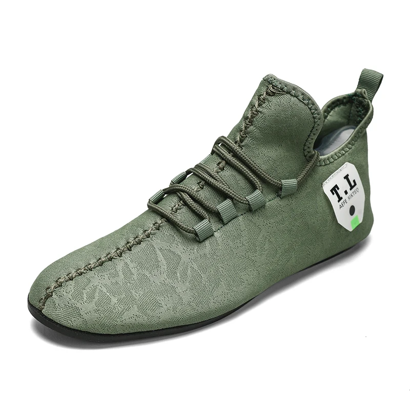 Maedef Sommer Herren schuhe Mesh weiche bequeme hochwertige Wohnungen Walking Man Schuhe Outdoor atmungsaktive Anti-Rutsch-Freizeit schuhe – Detail 1