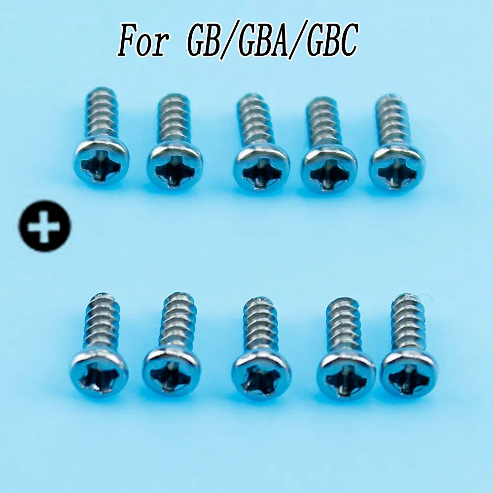 For GB/GBA/GBC game console back cover Phillips screw parts with safety screwdriver to remove fix Nintendo controller game tools