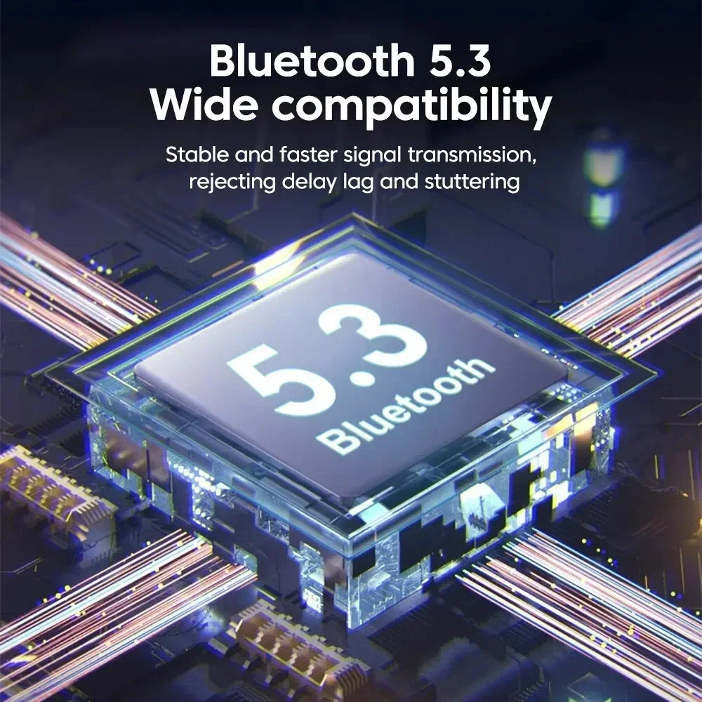 2025 アップグレード Bluetooth 5.3 レシーバーデュアル USB/AUX アダプタープラグアンドプレイカーミュージック Bluetooth ミュージックトランスミッター PC TV カーホーム用