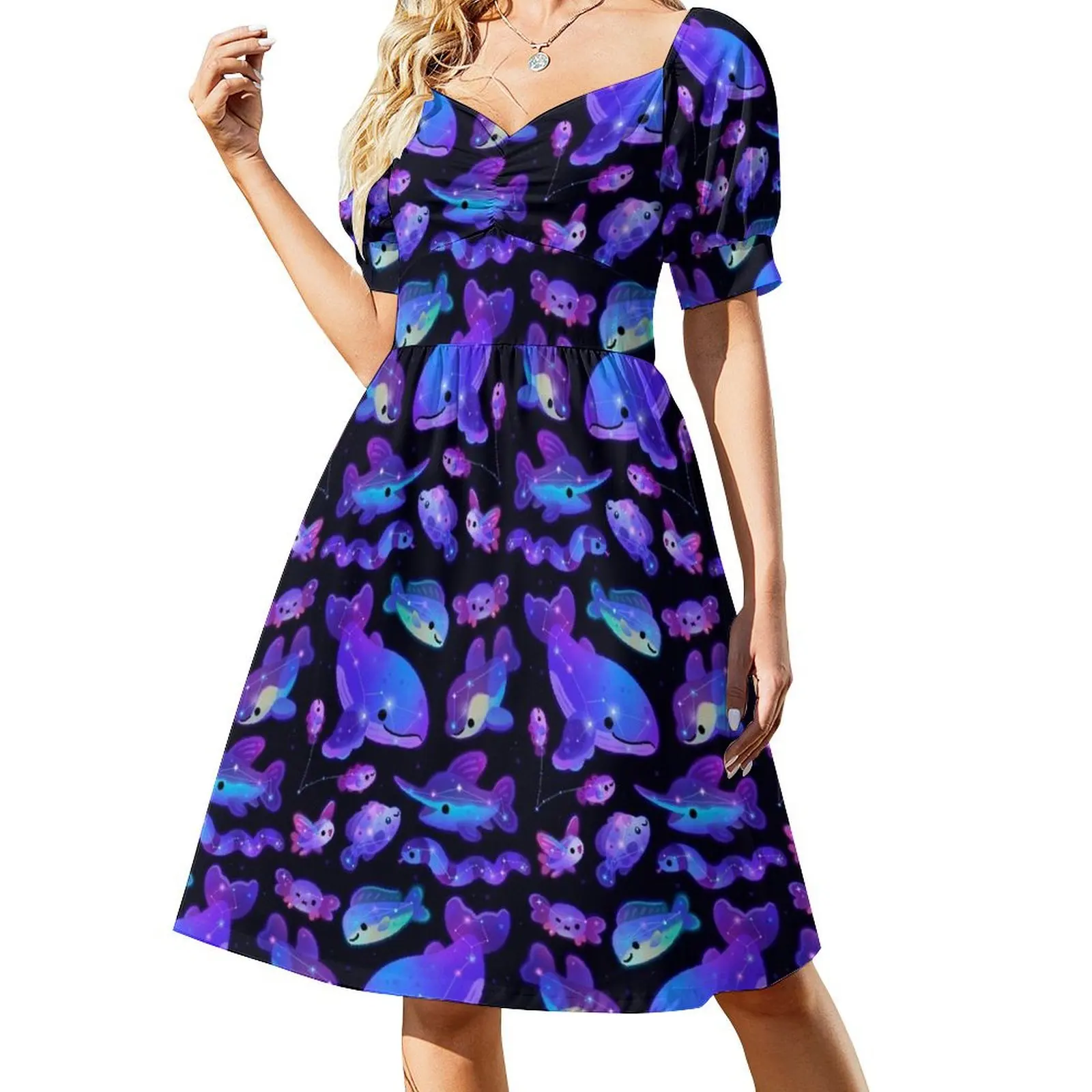 

Ocean constellations Short Sleeved Dress dresses for prom long sleeve dresses Dress