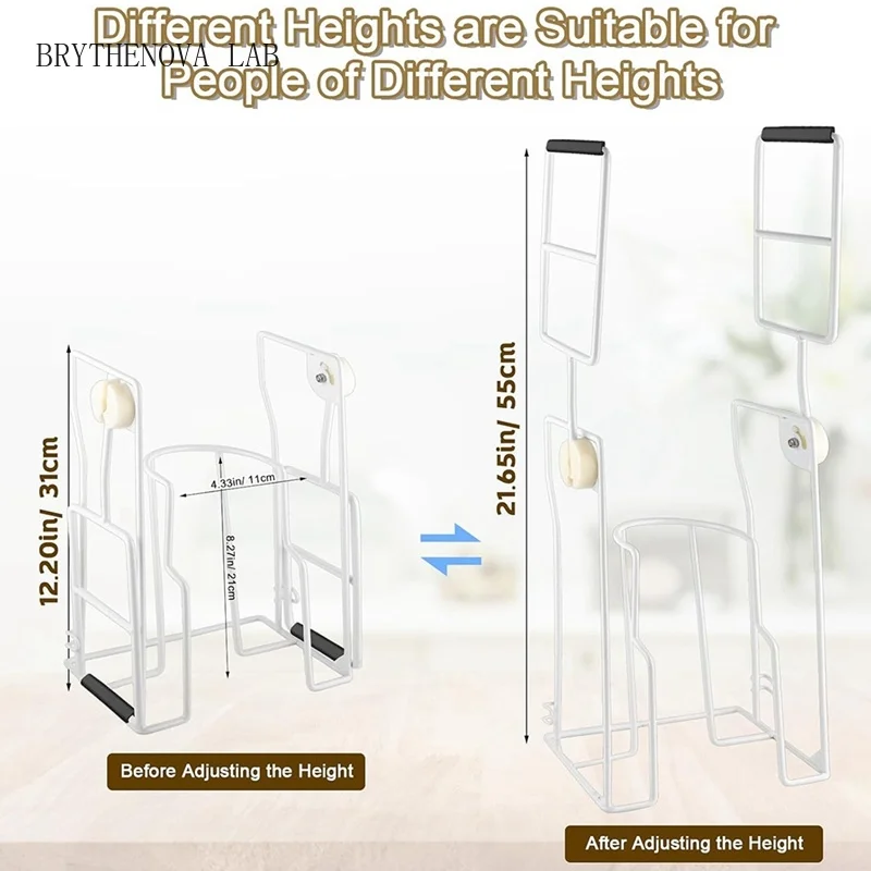 Compression Sock Aid Device with Extended Handle, Sock Compression Helper with Adjustable Angle, Suitable Retail