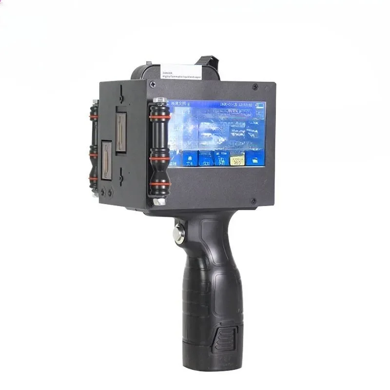 5CM dual-print head quick-drying large character date inkjet printer for portable large fonts