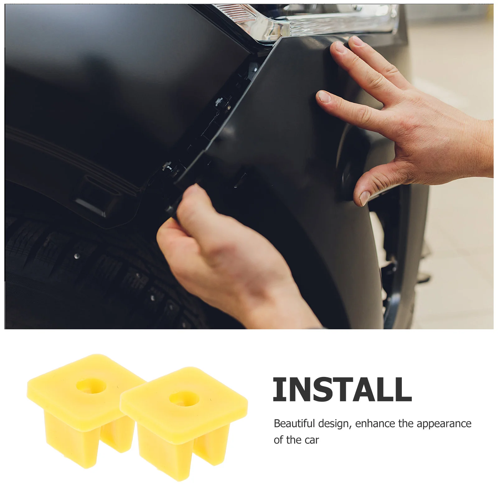 

100pcs Trim Panel Screw Engine Plate Retainer For Car Bumper Cover Liner Grommet Radiator Grille Fastener Car Part