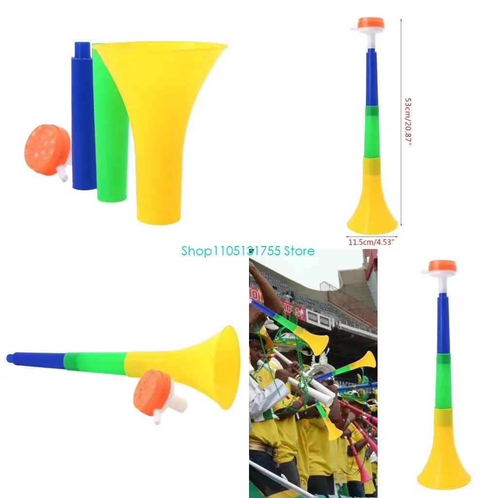 

K0EF Football Game Cheerleading Props Kids Trumpet Horn New Cheering Props