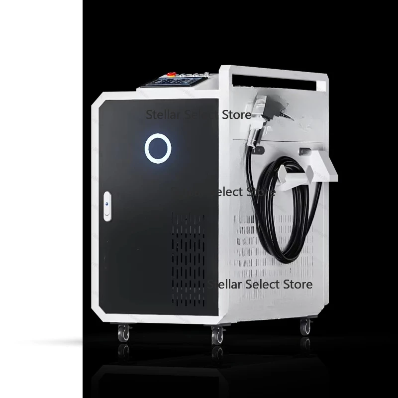 Double Wobble 1000w Puls Fiber Automotive Cleaning Aluminum Continuous Fiber Laser Cleaning Machine 1500w