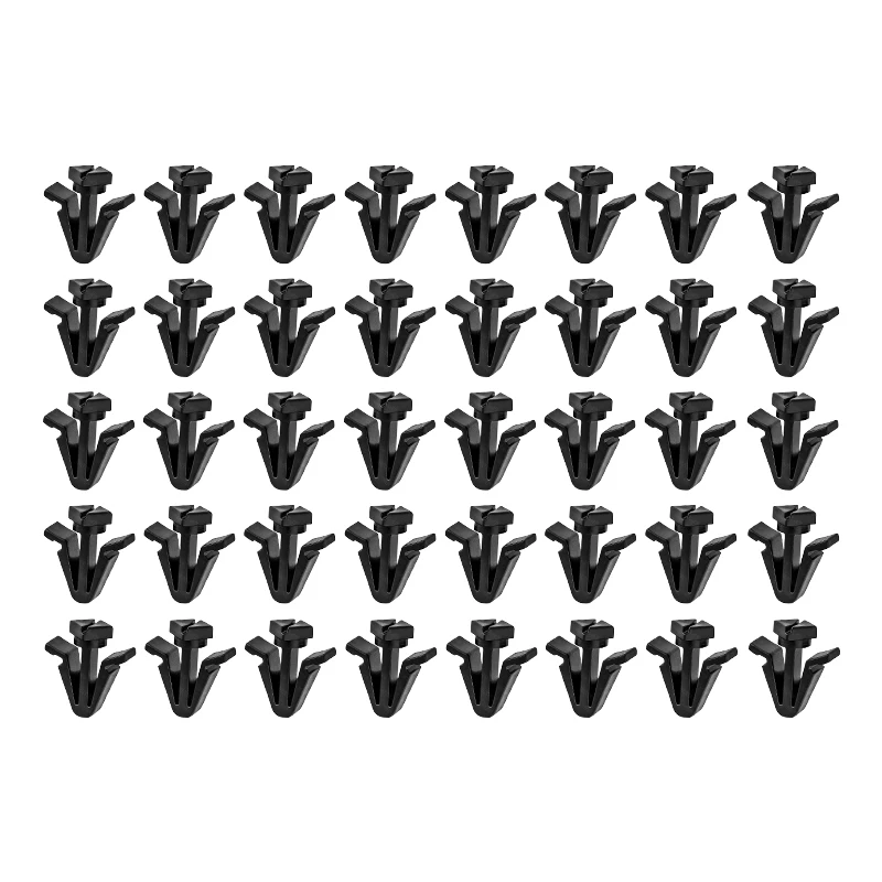 50-pcs-preto-nailon-grade-dianteira-do-carro-clipe-apto-para-ford-maverick-nissan-patrol-skyline-elgrand-navara-pathfinder-serena-01553-03831