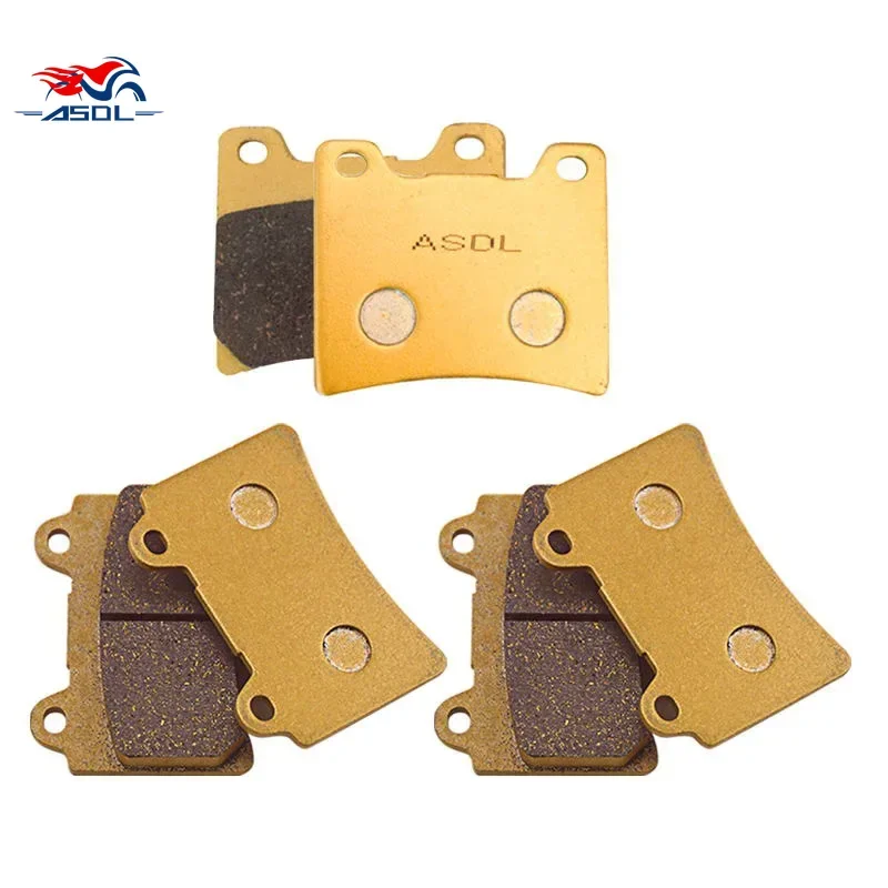 

Motorcycle Ceramic Front and Rear Brake Pads Disc for Yamaha TDM850 TDM 850 TDM850 91-95 FZR1000 FZR 1000 FZR1000 Genesis 87-88