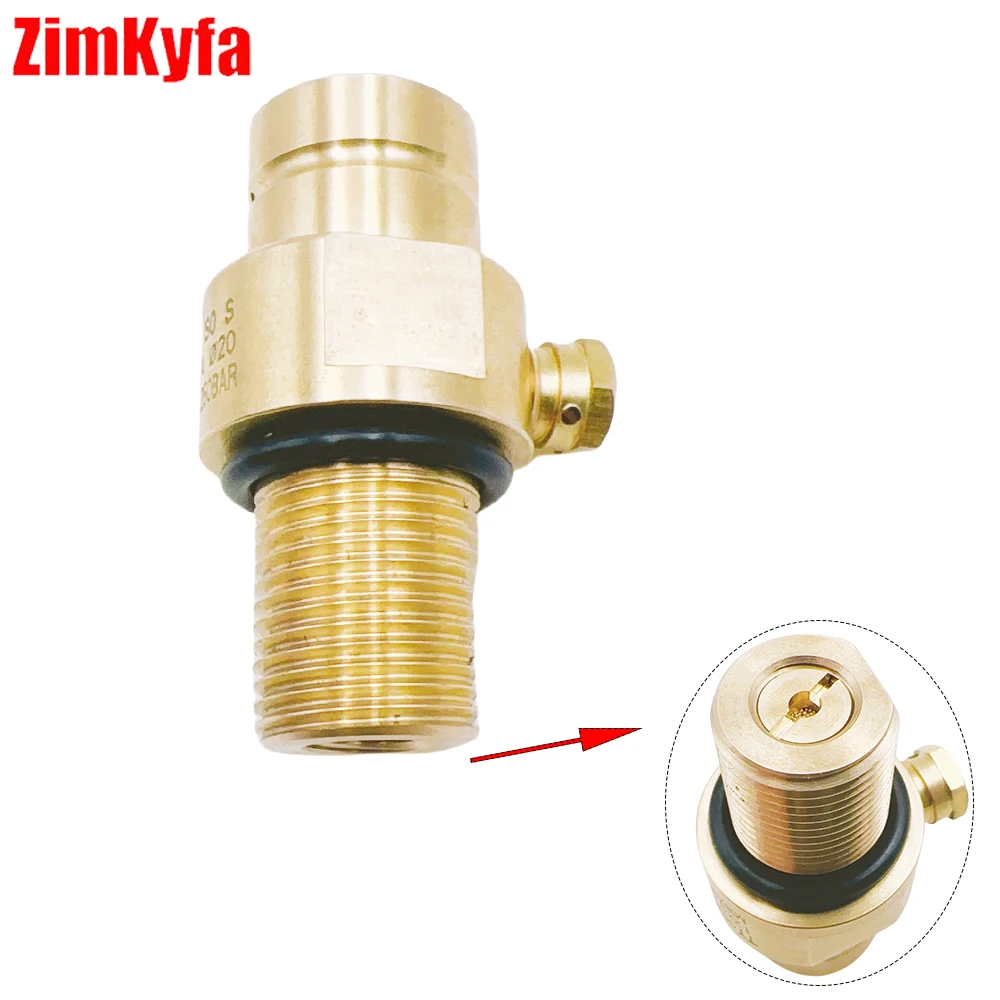 New Quick Connect Valve for Soda Cylinder Maker Replacement Compatible with DUO Terra Art Model