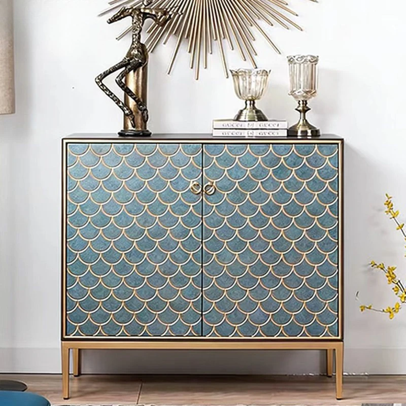 

American light luxury Storage locker porch entry living room dining side cabinet modern home credenza da cucina home furniture