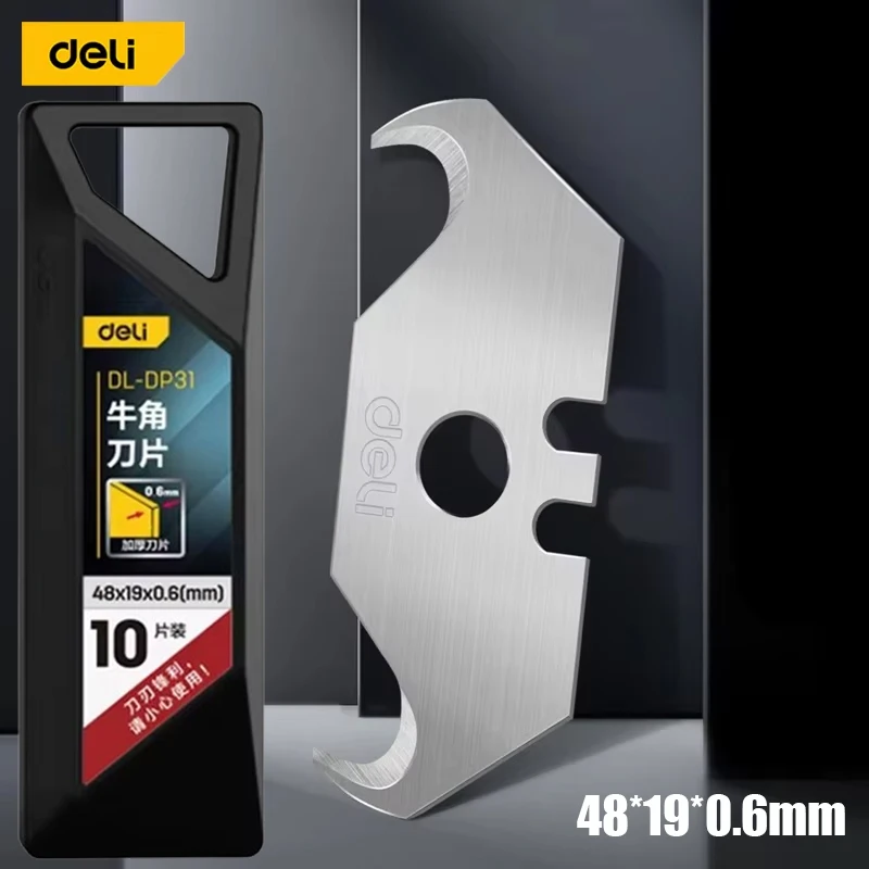 10/20 sztuk ostrza hakowe użytkowe Heavy Duty SK5 zapasowe ostrza hakowe 48*19*0.6mm do deski akrylowej delfinów podłoga z tworzywa sztucznego z PVC