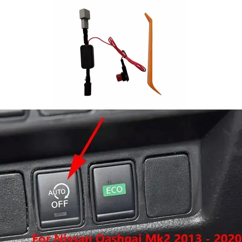 Car Smart Auto Stop Start Engine Canceller Automatic Eliminator Device Plug Cable For Nissan Qashqai J11 MK2 2013-2021