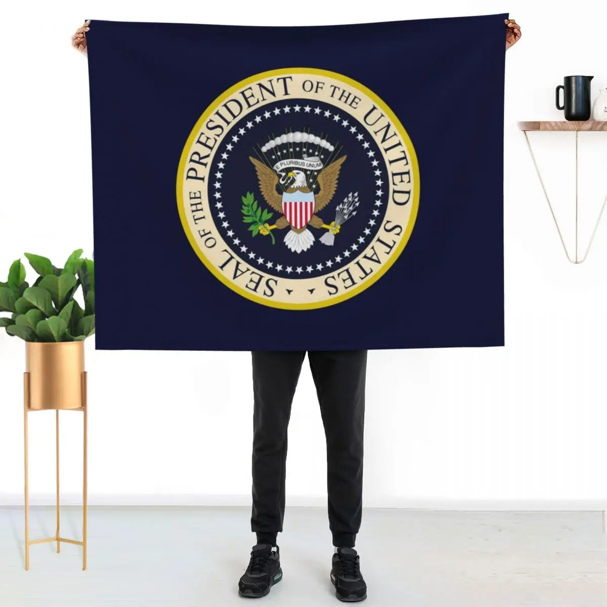SEAL OF THE PRESIDENT OF THE UNITED STATES US USA Throw Blanket Softest Decorative Throw manga Blankets