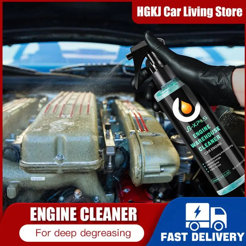 Engine Bay Cleaner Degreaser All Purpose Cleaner Concentrate Clean Engine Compartment Auto Detail Car Accessories