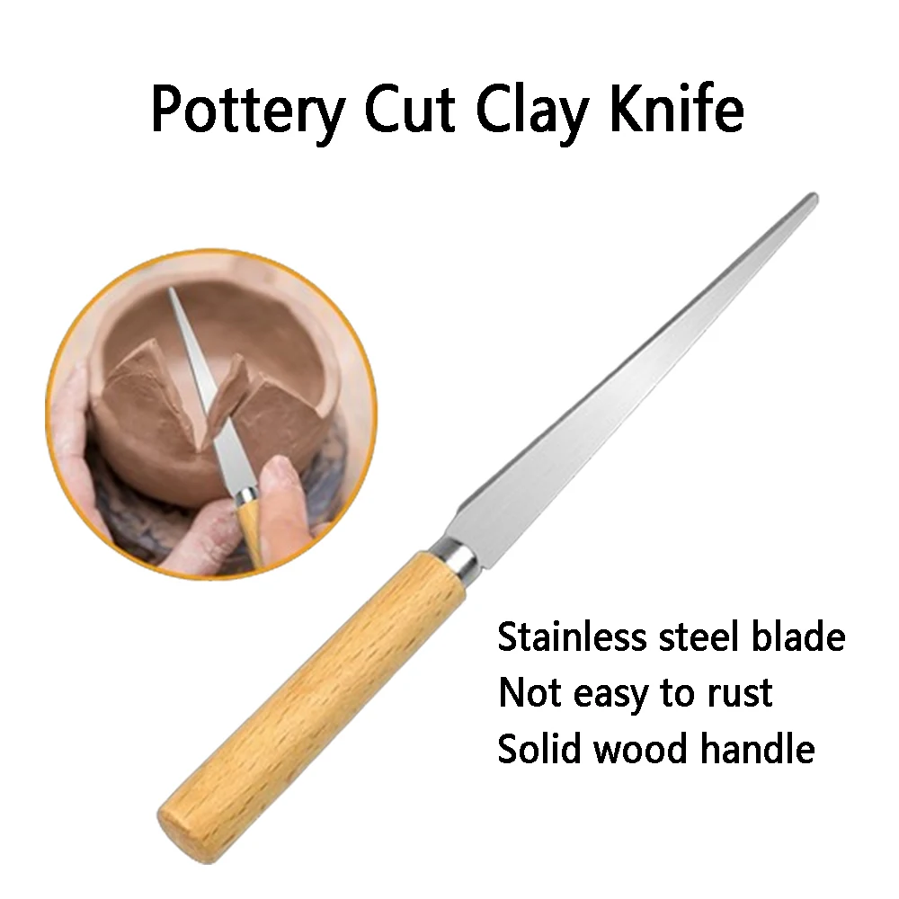 

Ножи для Гончарной Глины, ножи для резьбы из полимерной глины, ножи для одежды из нержавеющей стали, предметы рукоделия, скульптура, инструменты для резьбы и моделирования