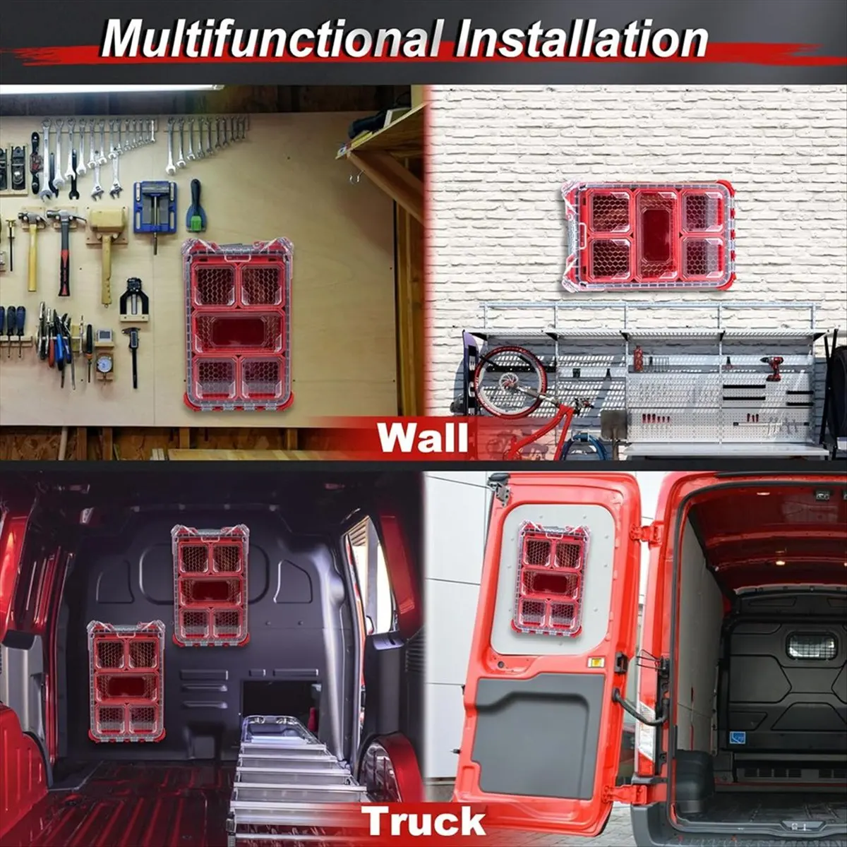 Folding Mount for Toolbox Folding Tool Box Metal