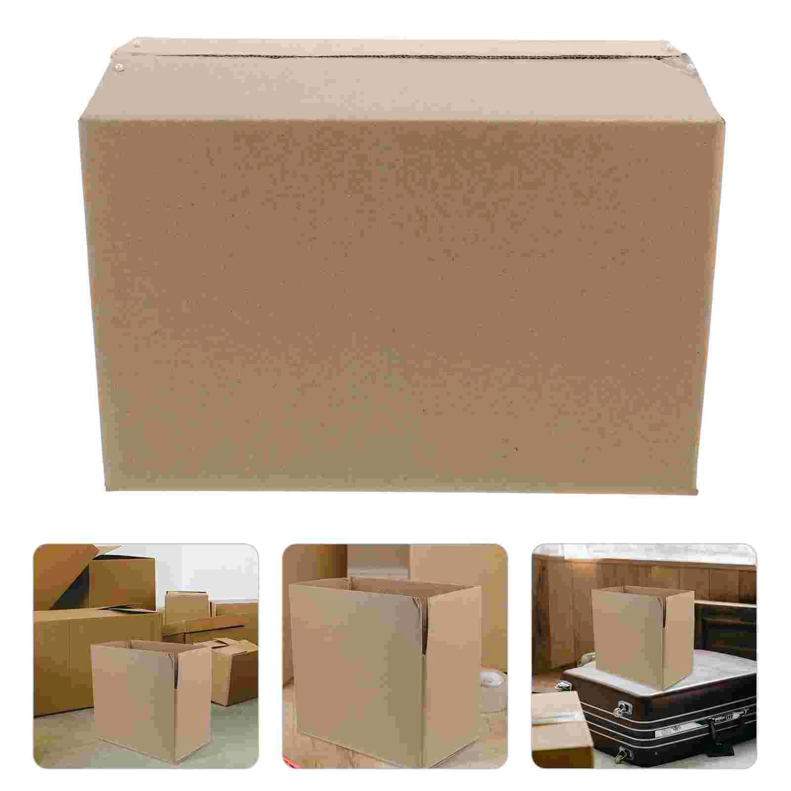 

5 Pcs Carton Boxes For Packaging Small Business Shoe Shipping Bulk Corrugated Cardboard Paper Mailer Packing