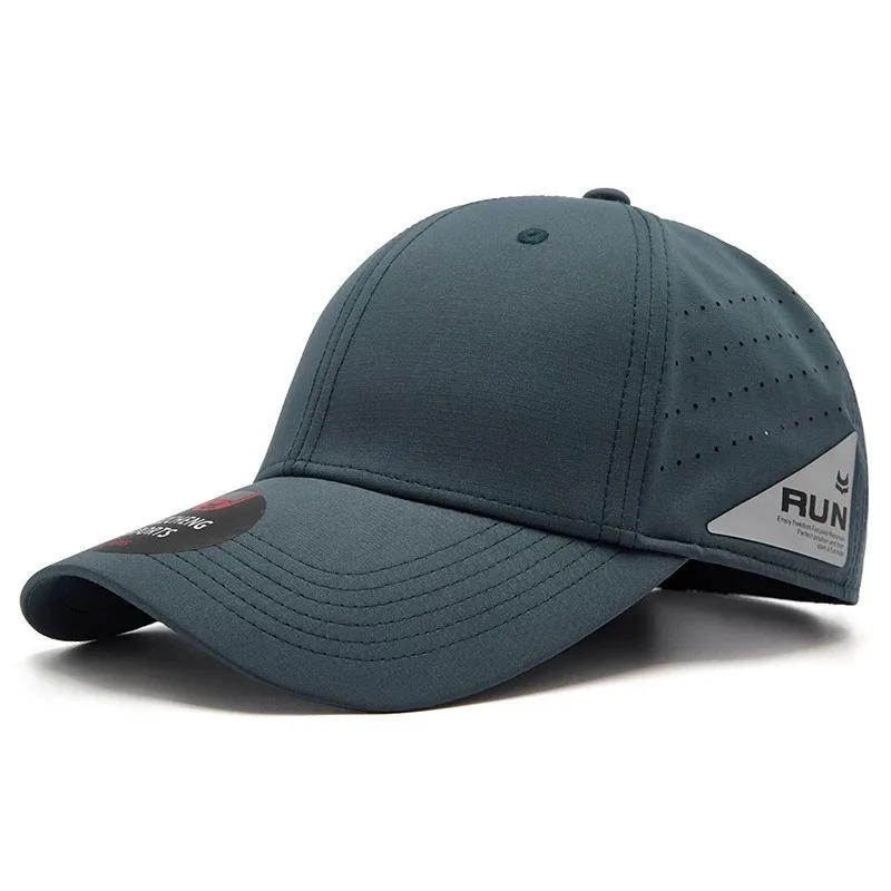 

Simple Men's Baseball Hat Summer Hard Top Quick-drying Breathable Visor Outdoor Sports Hiking Sun Protection Cap