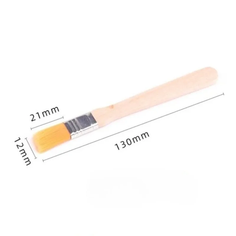 Cepillo de madera con cerdas de jabalí doble, mango de alambre, cepillo ESD seguro para limpieza y eliminación de polvo en reparación de PCB 5