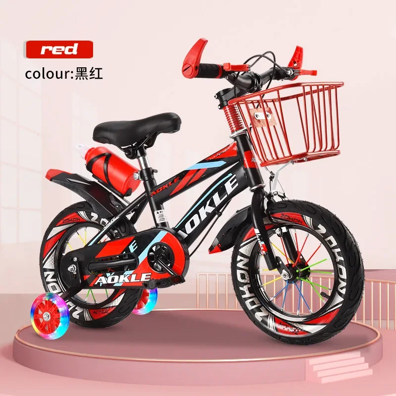 New Children's Bicycle 12 /16 /18 /20 Inch Stroller 2-10 Years Old Baby Bicycle Cool Children's Bicycle