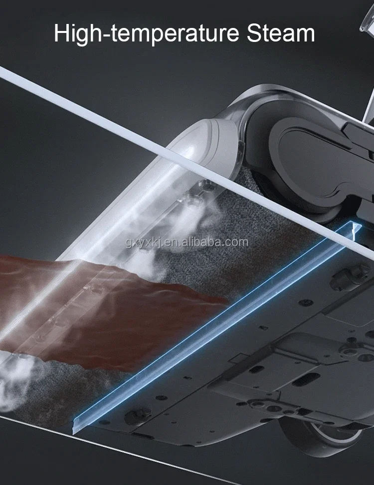 Nova chegada vapor 2.0 poderoso seco molhado mop handheld aspiradores de limpeza vertical aspirador de pó portátil para casa