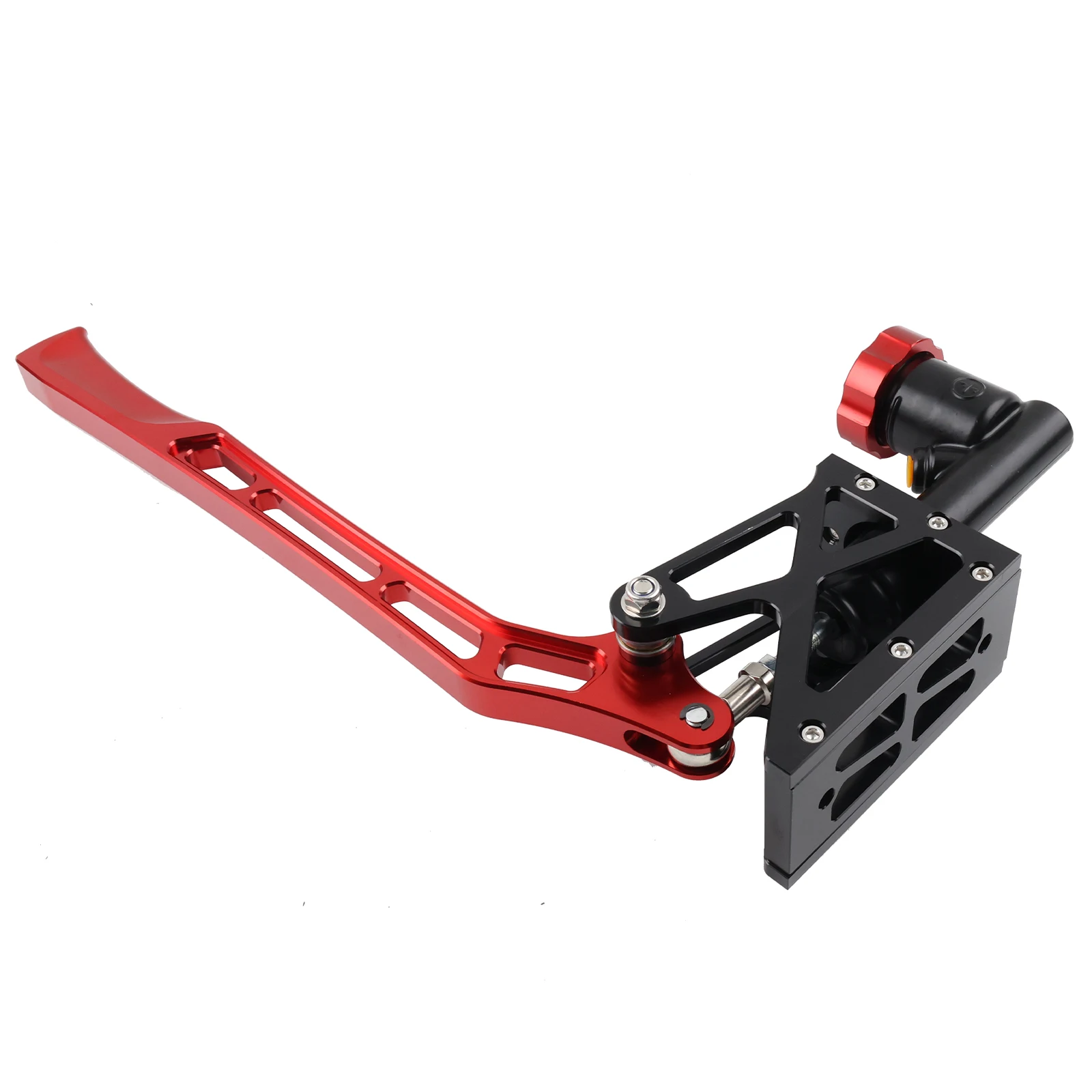 Bild 6: Hydraulische Handbremse Universal DIY-Modifikation Drift Vertikale Hydro-Handbremse Silber mit Öltank für BMW Nissan VW