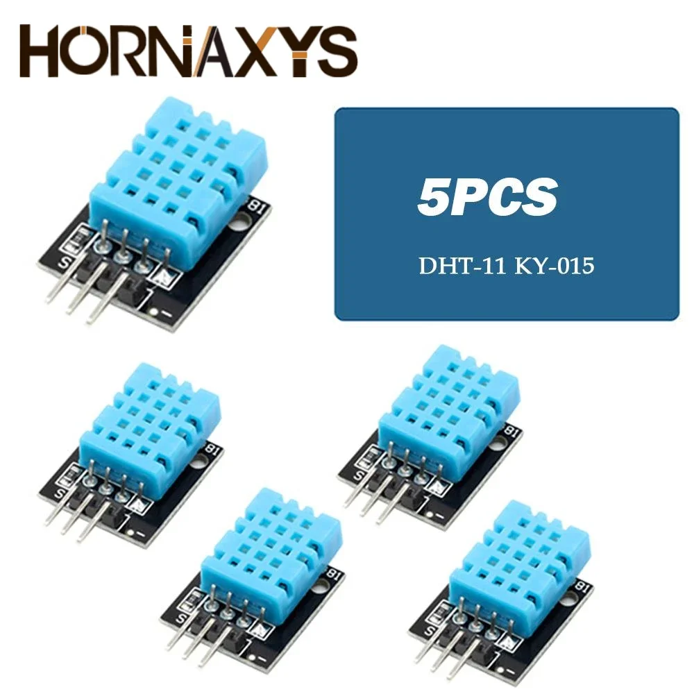 5/10 Uds Smart 3pin KY-015 DHT-11 DHT11 Módulo Sensor Digital De Temperatura Y Humedad Relativa + PCB Para Arduino DIY Starter