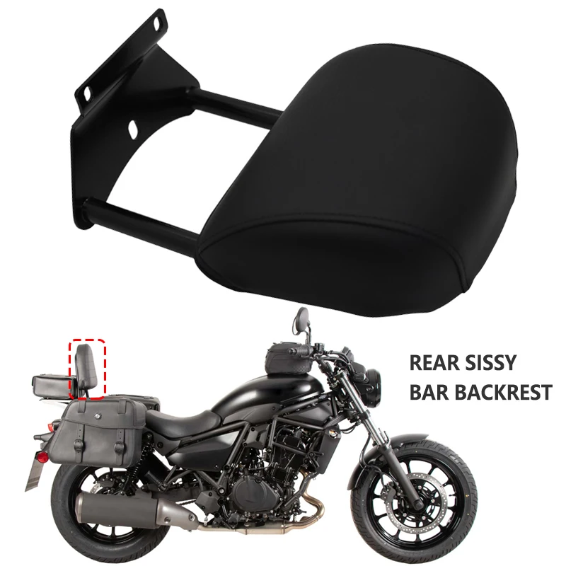 

Rear Detachable Passenger Rear Sissy Bar Backrest For Kawasaki Eliminator500 Motorcycle Rear Backrest Eliminator 500 2023-2025