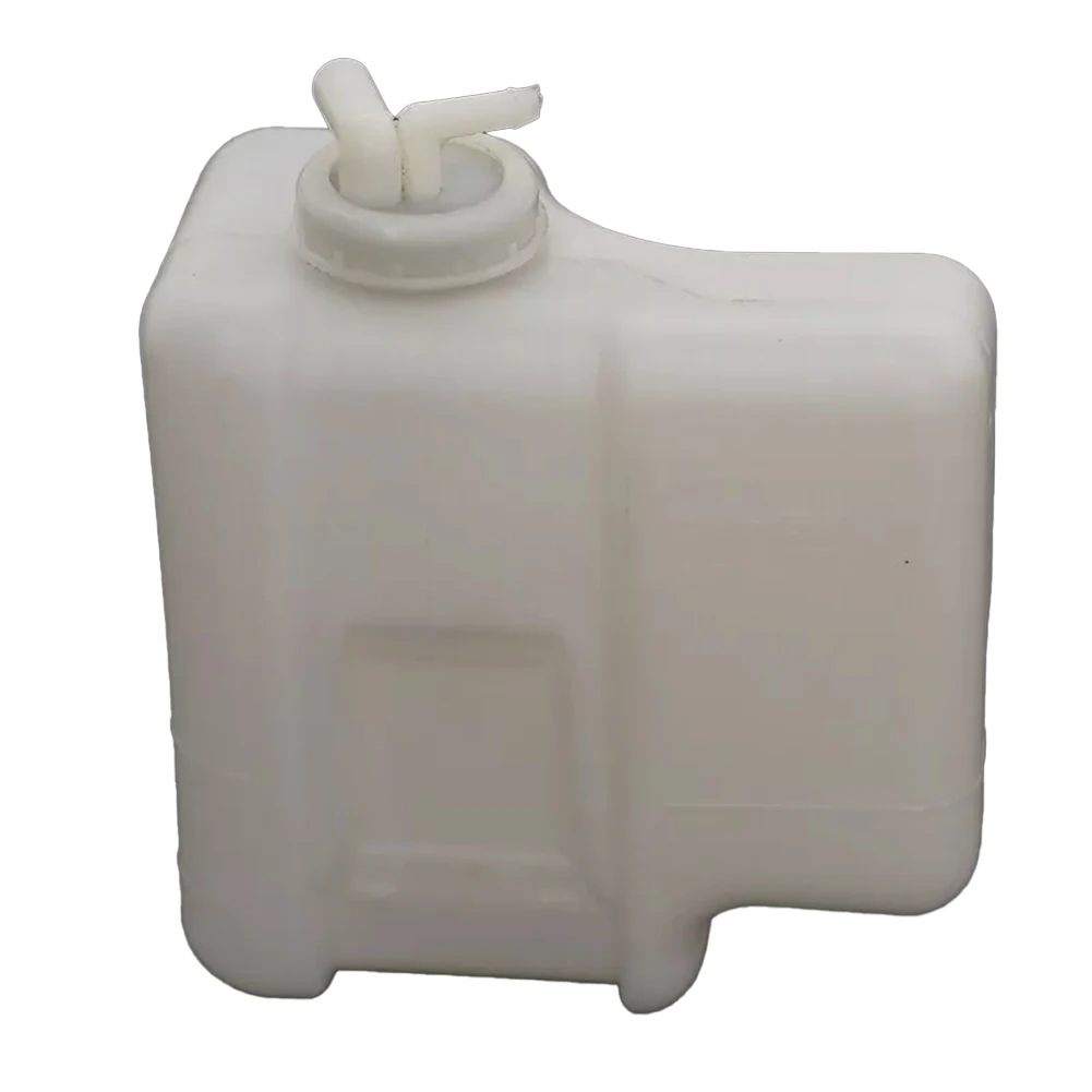 

Replacement Bottle Radiator Coolant Tank ABS Material Automotive Component Easy Installation White Vehicle Maintenance