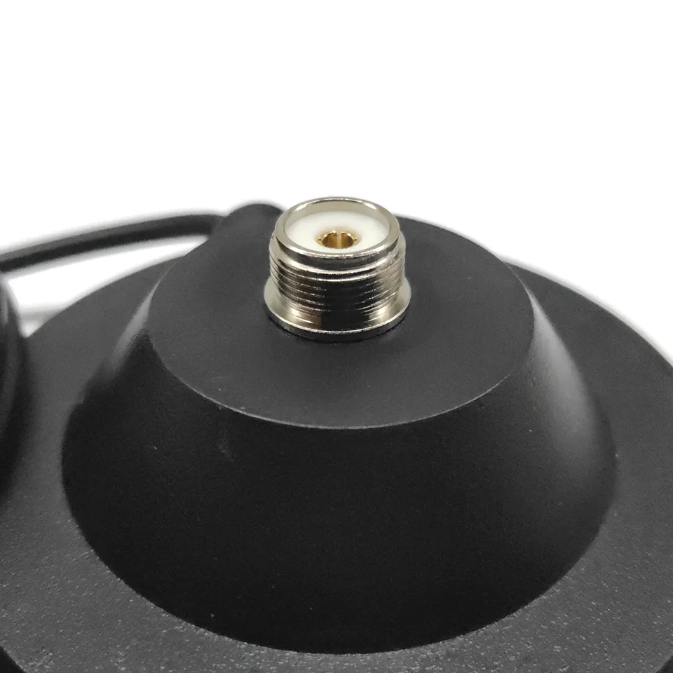 Base de montaje magnético grande de 12CM con Cable Coaxial de extensión de 5M para Baofeng TYT QYT KT-7900D Baojie BJ-218