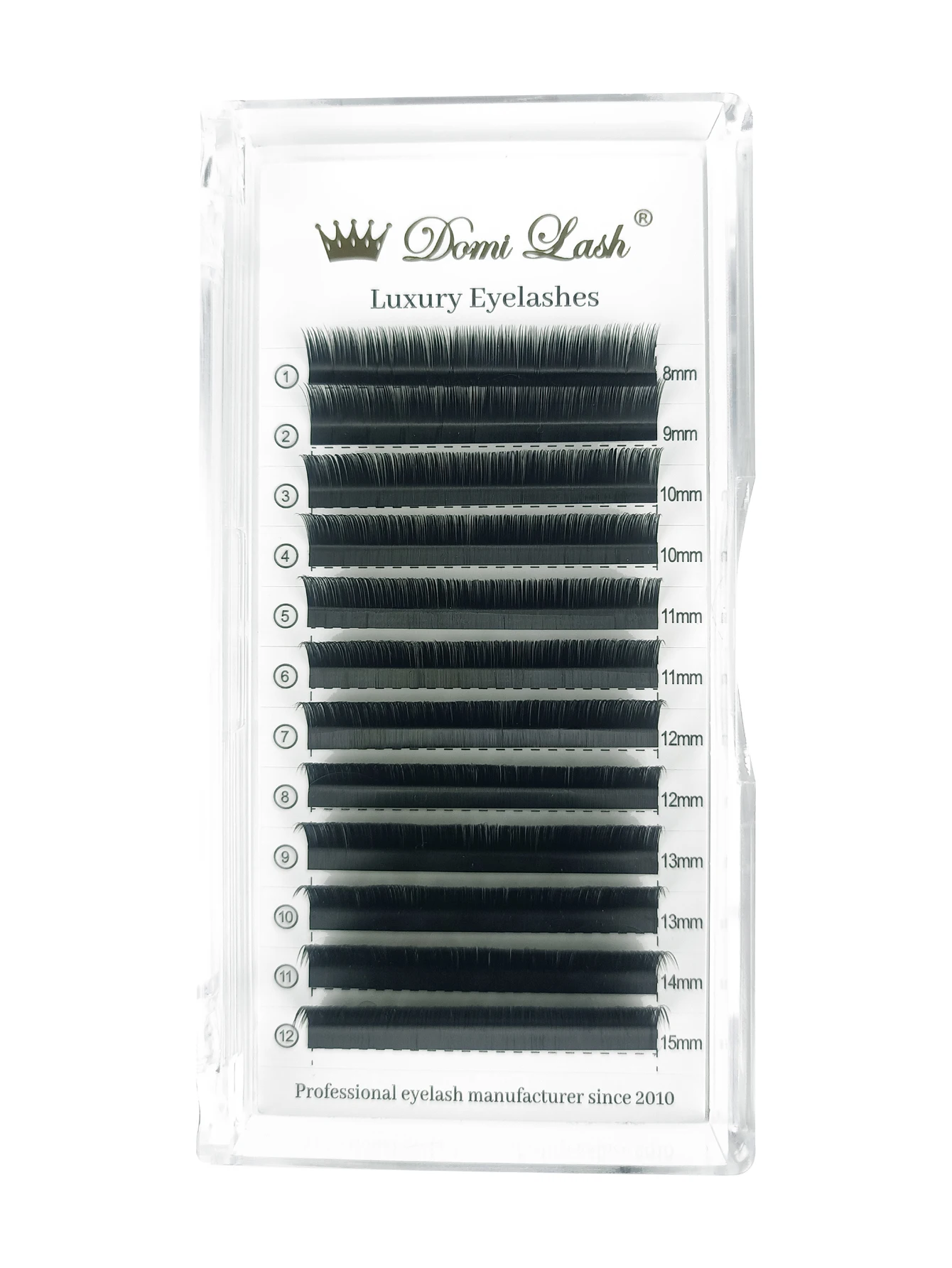 Pestañas postizas Camelia de 6-15mm 0,05 0,07 LC LB extensiones de pestañas rizadas pestañas postizas suaves mejora pestañas individuales Premium