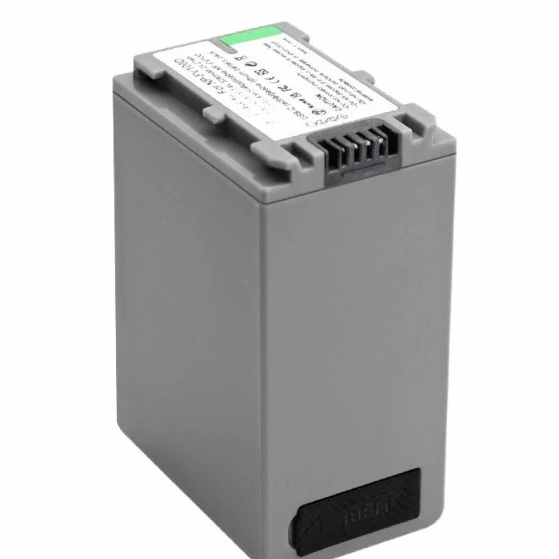 For NP-FV100D NP-FV70 Replaceable Battery with Type-C Input for Sony FDR-AX33, FDR-AX53, FDR-AX60, FDR-AX700, FDR-AXP33,AX100E