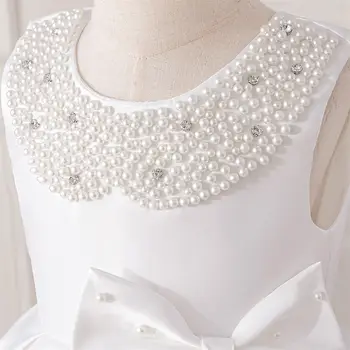 10 best sales Vestido branco para chá de bebê - №2