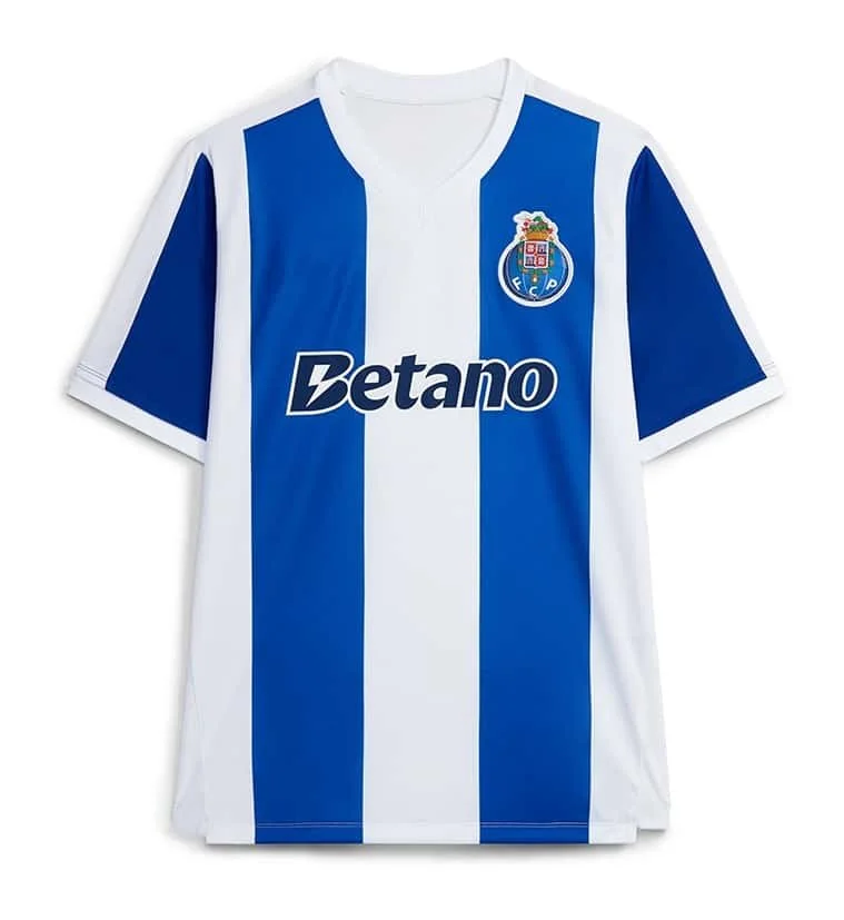 26-27 FC Porto Fußballtrikot Heim- & Auswärtstrikot Schnelltrocknend, Leichtes Freizeit-Sommer-Sportshirt für Herren Atmungsaktiv – Detail 6