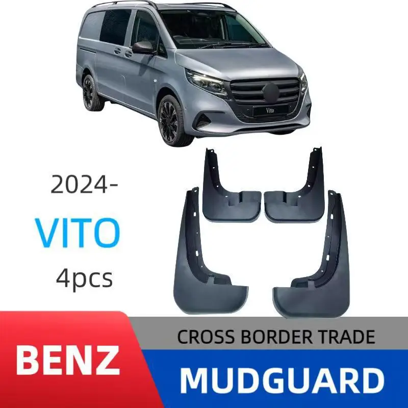 

Suitable for Mercedes-Benz Vito Vito 2024 off-road modified fender car tire soft fender leather modification