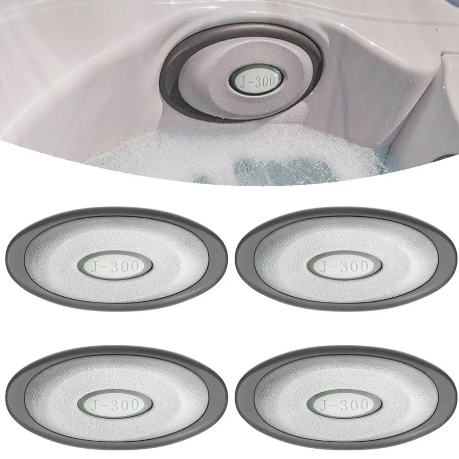 

4 Pack 2472824 Spa Oval Pillow Insert and Back Mount Fit for 2004 u20132018 Jacuzzi J300 Series Hot Tubs Spas, 2455263 Hot Tub
