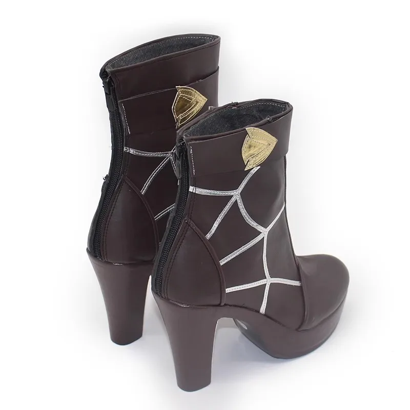 Games Star Rail Kafka Cosplay Costumes Shoes Women PU Leather Props Boots for Halloween Carnival Christmas Party Customized