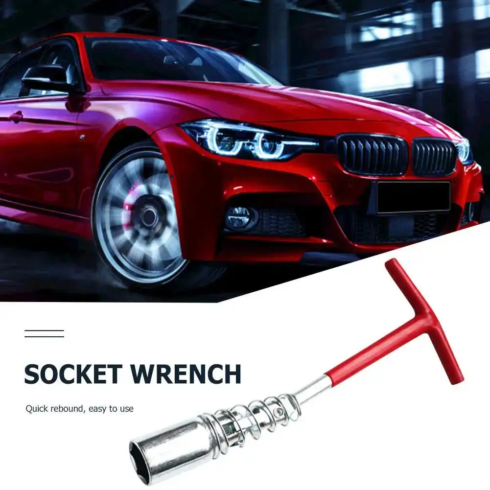 Universal 14 16 21mm Car Spark Plug Socket Wrench Spark Joint Extension Disassembly Universal Car Tool Socket U2M4