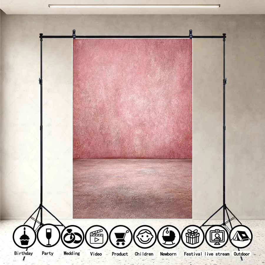 MOON.QG غرفة محكم نابضة بالحياة خلفية التصوير الفوتوغرافي زوايا متدرجة خلفية اكسسوارات الدعائم الحفلات استوديو الصور العائلية #3