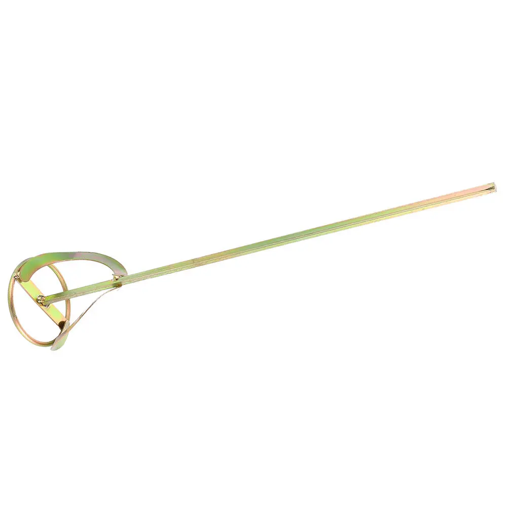 Professional High Carbon Steel Paint Mixing Rod for Drill Mud Cement Grout Plaster Concrete Mixing Tool Drill Attachment