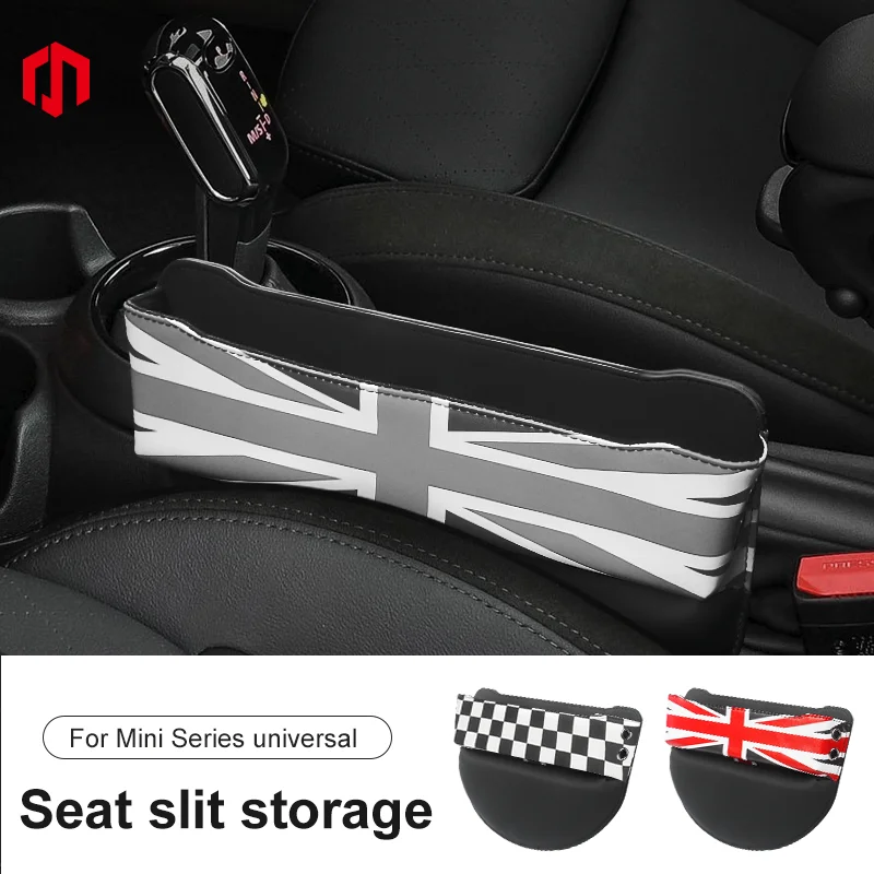 

Car Seat Gap Anti-Leak Storage Bags Pocket For Mini Cooper F56 F55 F54 F60 R56 R56 R60 U25 Clubman Countryman Car Accessories