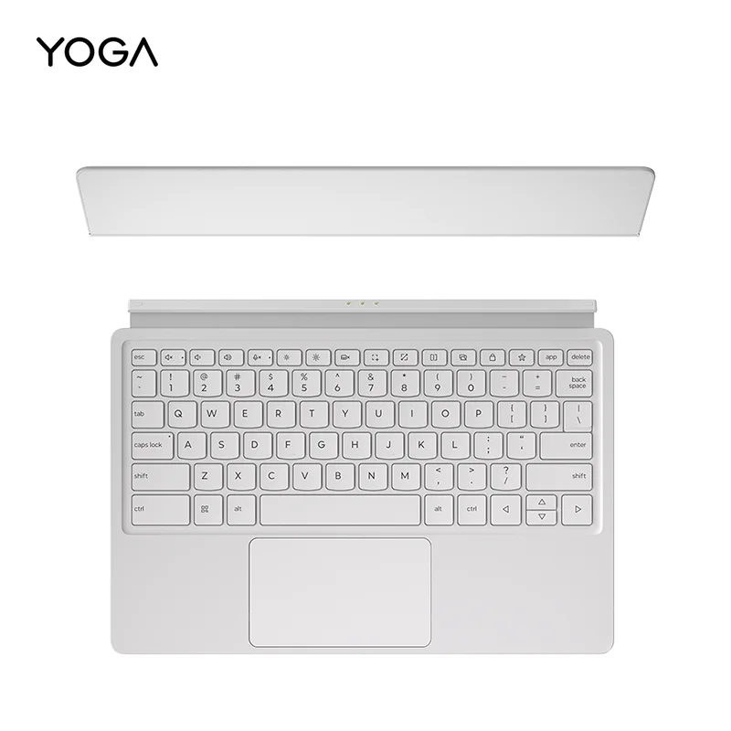 Lenovo YOGA 12.7’’ Folio Magnetic Keyboard 12.7-inch Kit 2 In 1 Combo For Lenovo YOGA Pad Pro Tablet Lenovo Yoga Tab Plus Stand