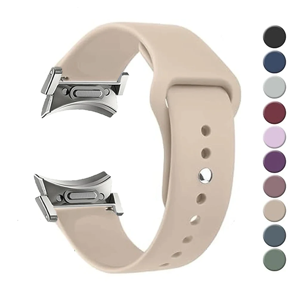 

Silicone band for Samsung Galaxy watch 4/5/6 classic 5 Pro 44mm 40mm 47mm 43mm 45mm 20mm correa Bracelet Galaxy watch 6 Strap